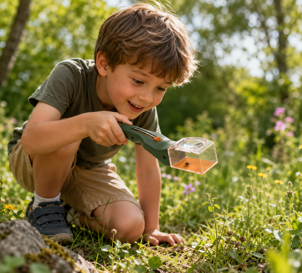 Bug Catcher with Magnifier – Découverte et apprentissage – Piège à insectes