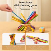Thumbnail for Wooden Stick Battle Game – Réflexion et interaction – Jeu de société stratégique