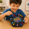 Color Rope Logic Game – Réflexion et interaction – Jeu de société
