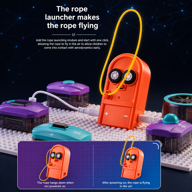 STEM Electronic Building Kit – Éducatif et technique – Kit d'expériences sur les circuits