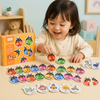 Wooden Letter Matching Game – Apprentissage et jeux – Puzzle de l'alphabet