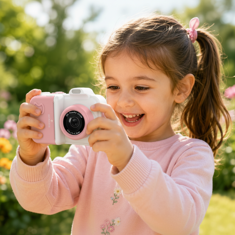 Instant Print Camera – Créatif et interactif – Appareil photo instantané pour enfants
