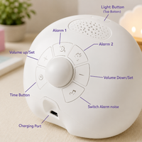 Thumbnail for Cute Expression Alarm Clock – Mignon et pratique – Réveil pour enfants