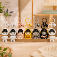 Thumbnail for Glowing Astronaut Charm – Mignon et lumineux – Pendentif sac « Astronaute »