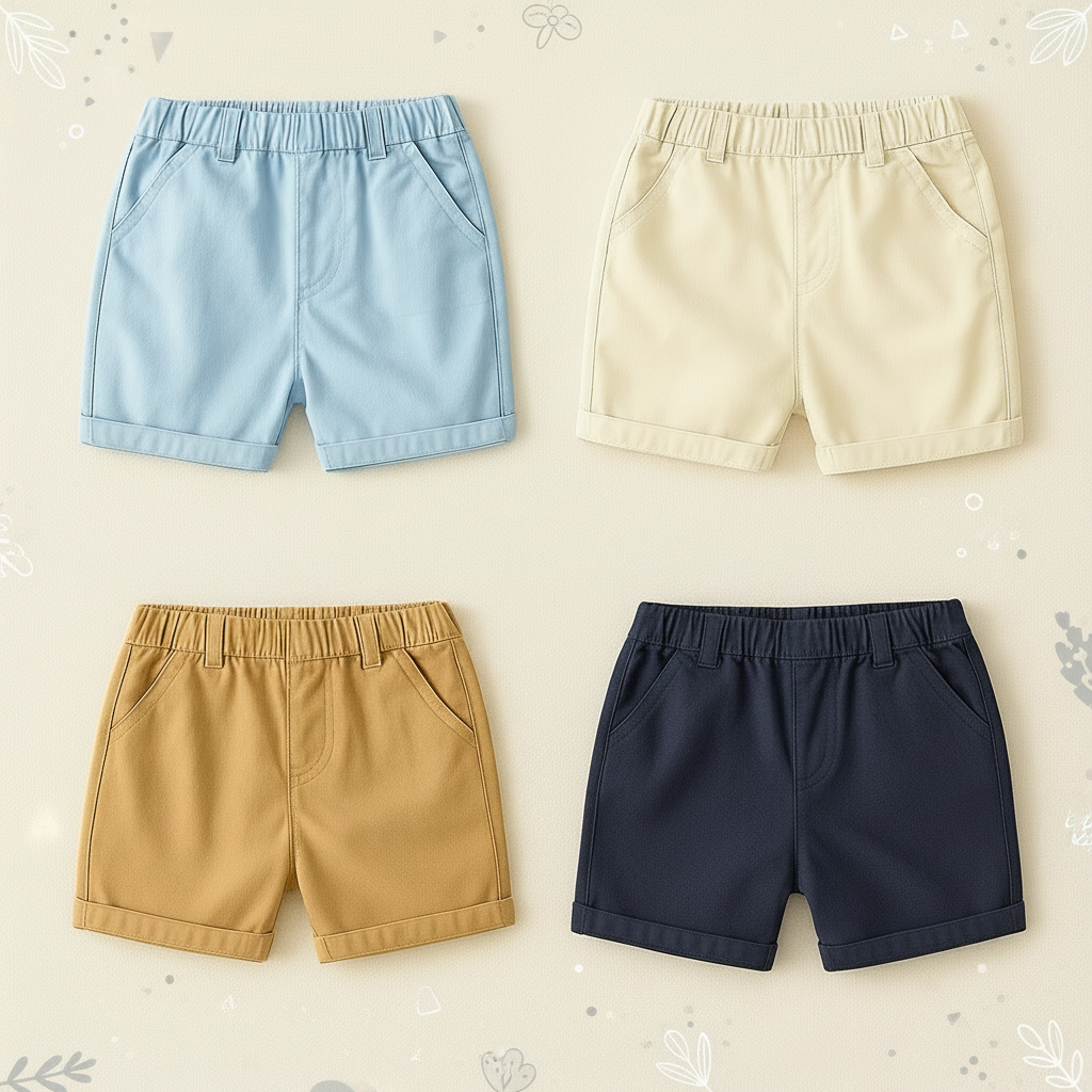 TinyMove – Sportif et pratique – Shorts d'été pour enfants