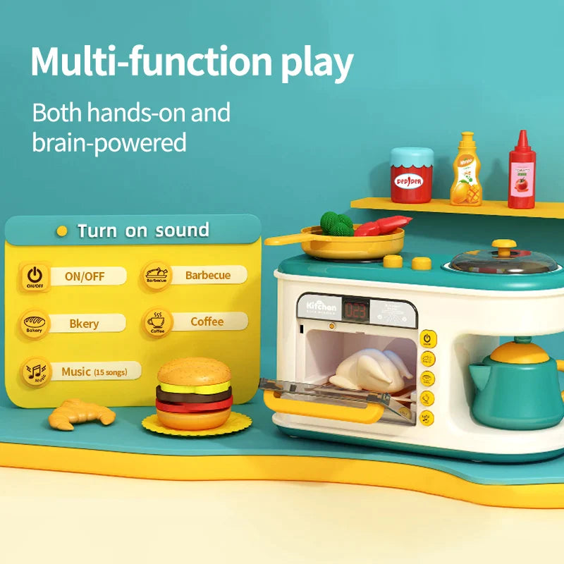 Kitchen Toy™ – Apprenez à Cuisiner en Jouant – Jeu de Cuisine Amusant