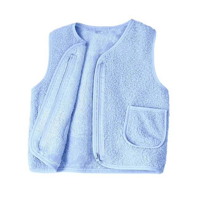 Mini Fashion™ - Gilet doux en laine d'agneau