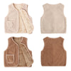 Mini Fashion™ - Gilet doux en laine d'agneau