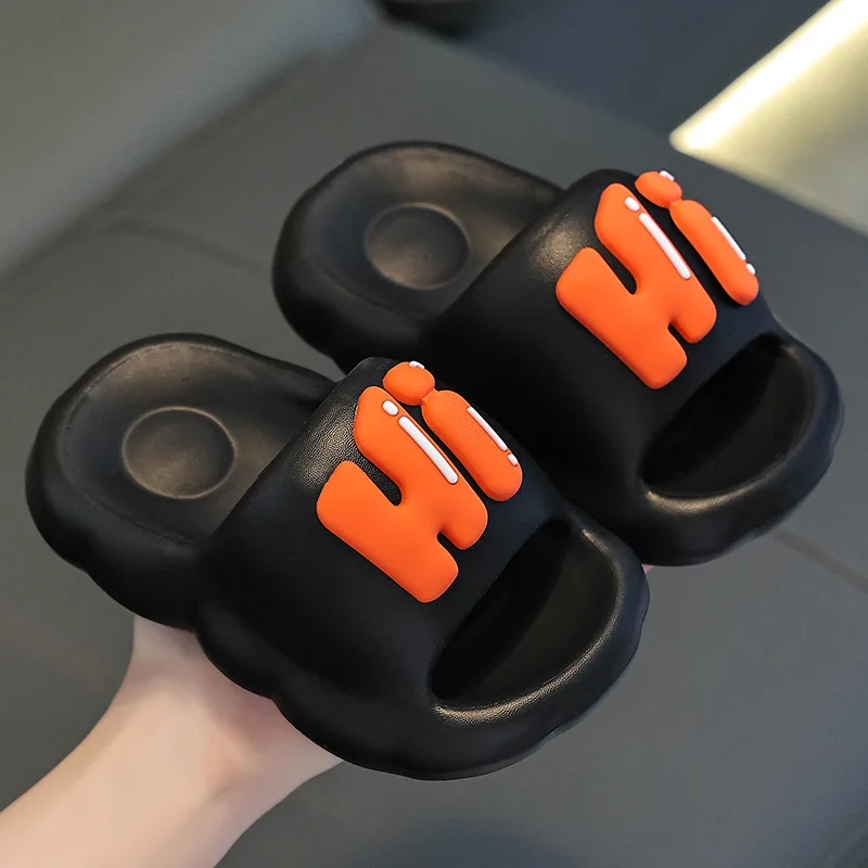 CloudWalk – Confortables et antidérapantes – Pantoufles pour enfants « Hi »