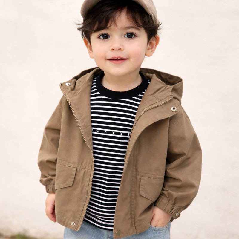 CozyShield – Coupe-vent et confortable – Parka pour enfants