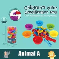 Thumbnail for Rainbow Teddy Bears Toys™ - Éducatif et créatif - Oursons à compter arc-en-ciel