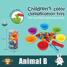 Rainbow Teddy Bears Toys™ - Éducatif et créatif - Oursons à compter arc-en-ciel