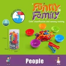 Rainbow Teddy Bears Toys™ - Éducatif et créatif - Oursons à compter arc-en-ciel