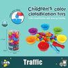 Rainbow Teddy Bears Toys™ - Éducatif et créatif - Oursons à compter arc-en-ciel