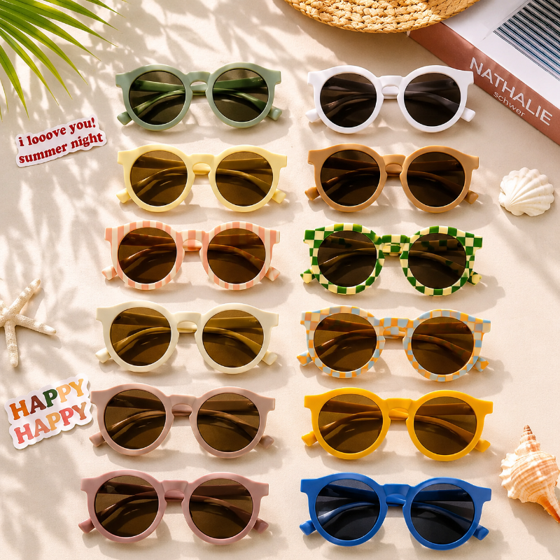 Colorful Kids Sun Shades – Protection UV et élégance – Lunettes de soleil pour enfants