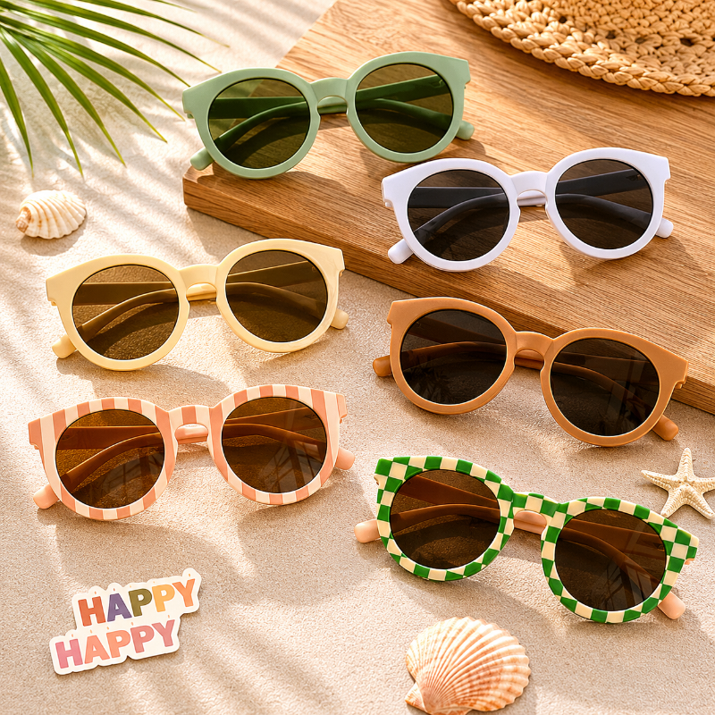 Colorful Kids Sun Shades – Protection UV et élégance – Lunettes de soleil pour enfants