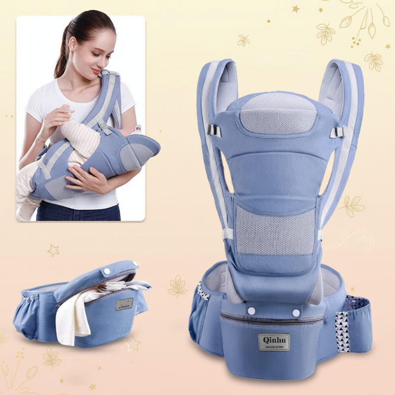 CozyCarry – Pratique et réglable – Porte-bébé 3 en 1