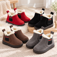 Thumbnail for SnowySteps – Chaudes et douillettes – Bottines d'hiver pour bébé avec doublure en peluche