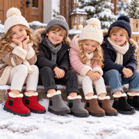 Thumbnail for SnowySteps – Chaudes et douillettes – Bottines d'hiver pour bébé avec doublure en peluche