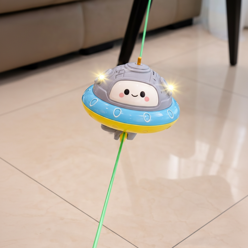 Tightrope Walking UFO Toy – Interactif et fascinant – Jouet robot d'équilibre