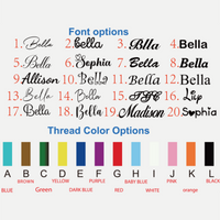 Thumbnail for Striped Name Pouch – Personnalisée et élégante – Trousse à maquillage