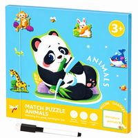 Thumbnail for SmartMatch – Ludique et éducatif – Livre magnétique 2-en-1 de dessin et de puzzles