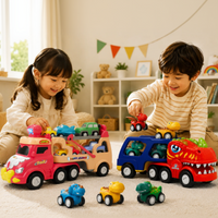 Thumbnail for DinoDrive – Créativité et aventure – Set de jeu « Camion 5 en 1 »