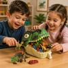 DinoWorld – Créatif et réaliste – Ensemble de jeu « Tête de dinosaure »