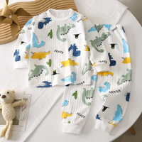 Thumbnail for LittleDreamer – Doux et chaud – Ensemble de vêtements de nuit en coton pour enfants