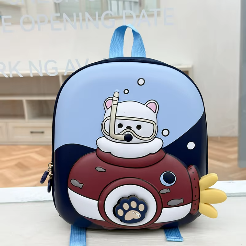 KiddoPack – Mignon et pratique – Sac à dos pour enfant avec patte lumineuse