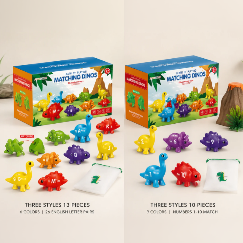 EduDino – Interactif et créatif – Alphabet, formes et chiffres : les dinosaures