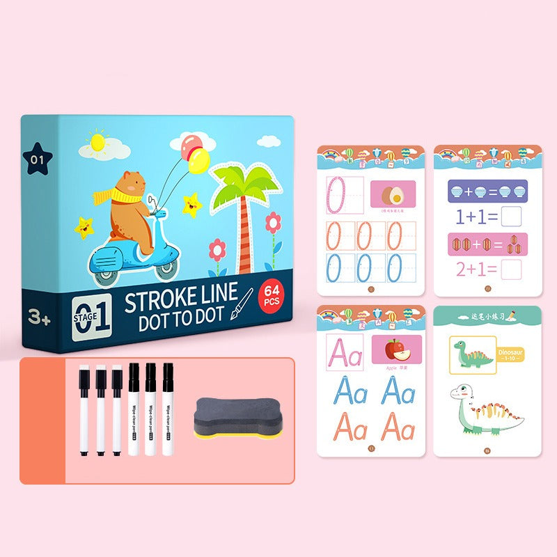 Line Book™ - Introduction à l'écriture - Cahier d'exercices pour enfants