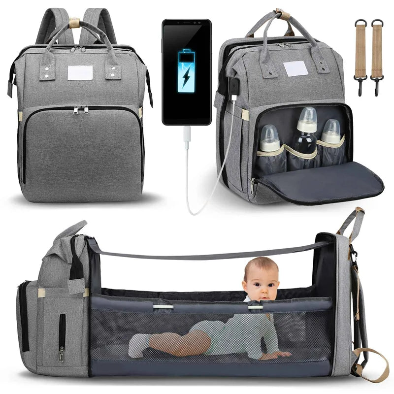 Travel Bag™ - Sac à langer multifonctionnel - Sac à dos pour bébé