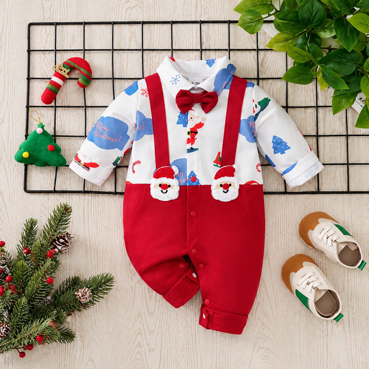 Mini Fashion - Matière souple - Costume de Noël pour bébé