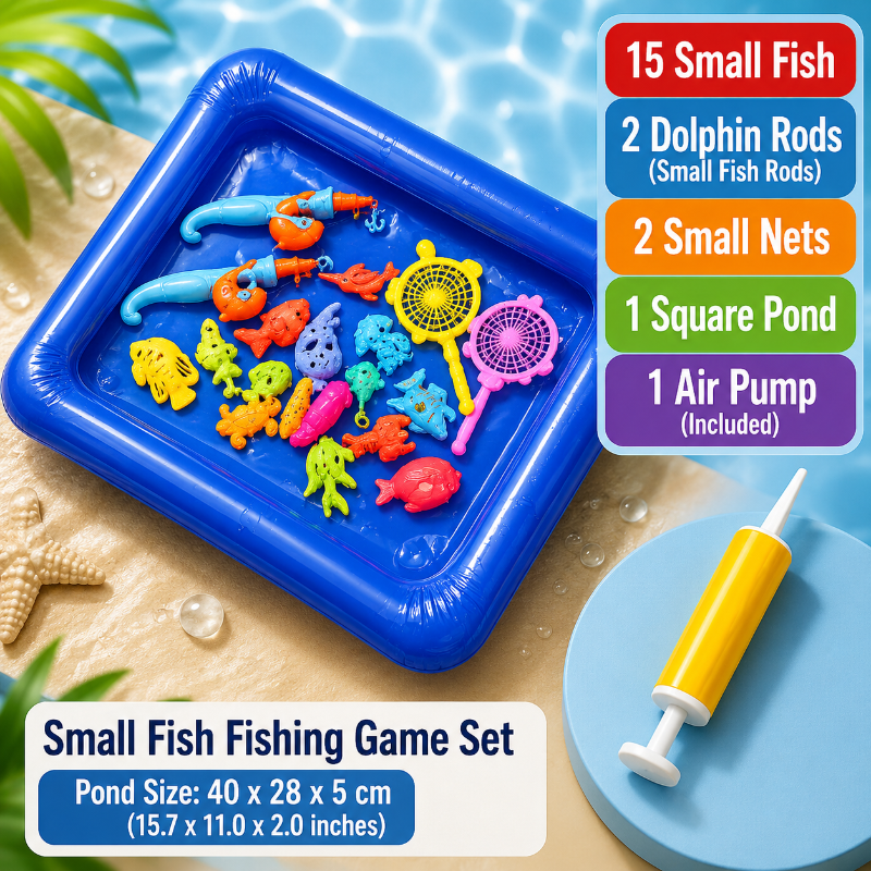 Fishing Game – Apprentissage et découverte – Jeu de pêche magnétique