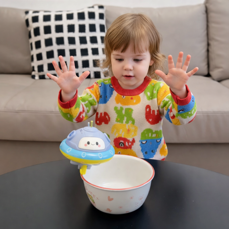 Tightrope Walking UFO Toy – Interactif et fascinant – Jouet robot d'équilibre
