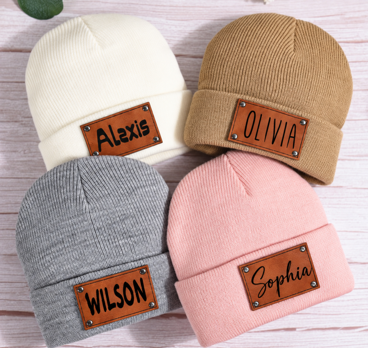 Mini Fashion - Police personnalisée - Bonnet personnalisable