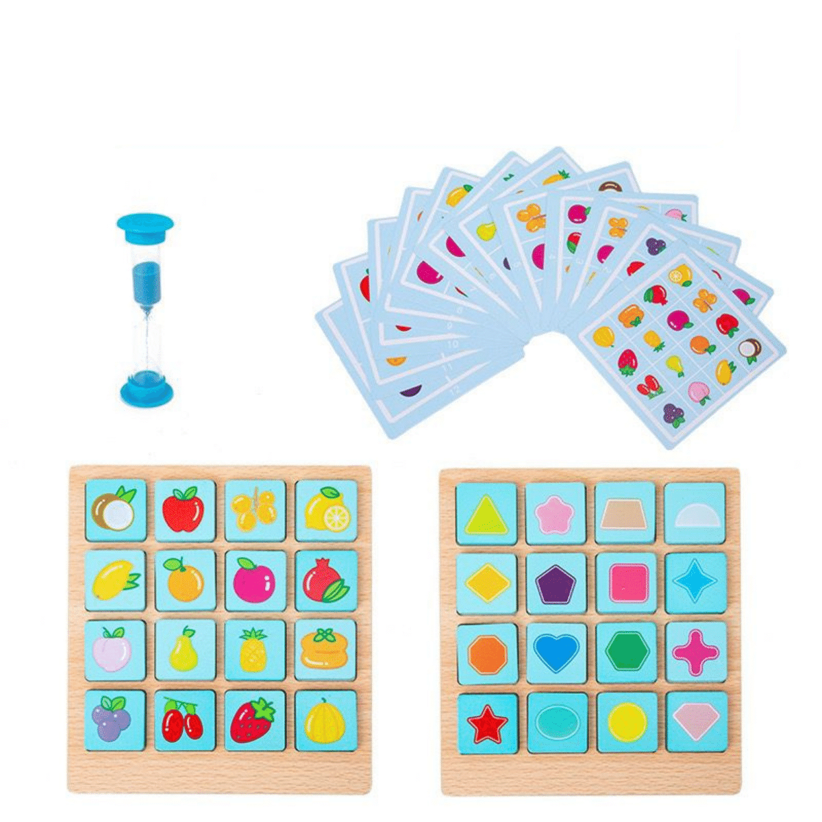 Memory Card Game™- Exercice cérébral pour les petits - Jeu de mémoire