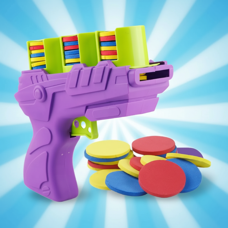 FunGun – Sûr et éducatif – Ensemble de tir en mousse