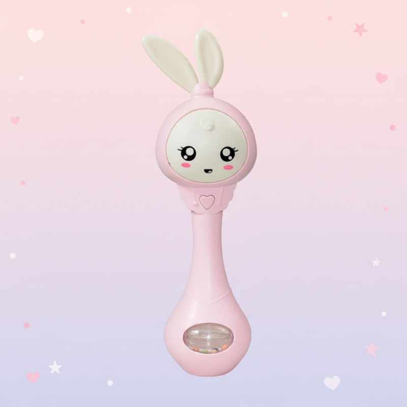 Fun Animal Rattle – Joyeux et éducatif – Hochet pour bébé