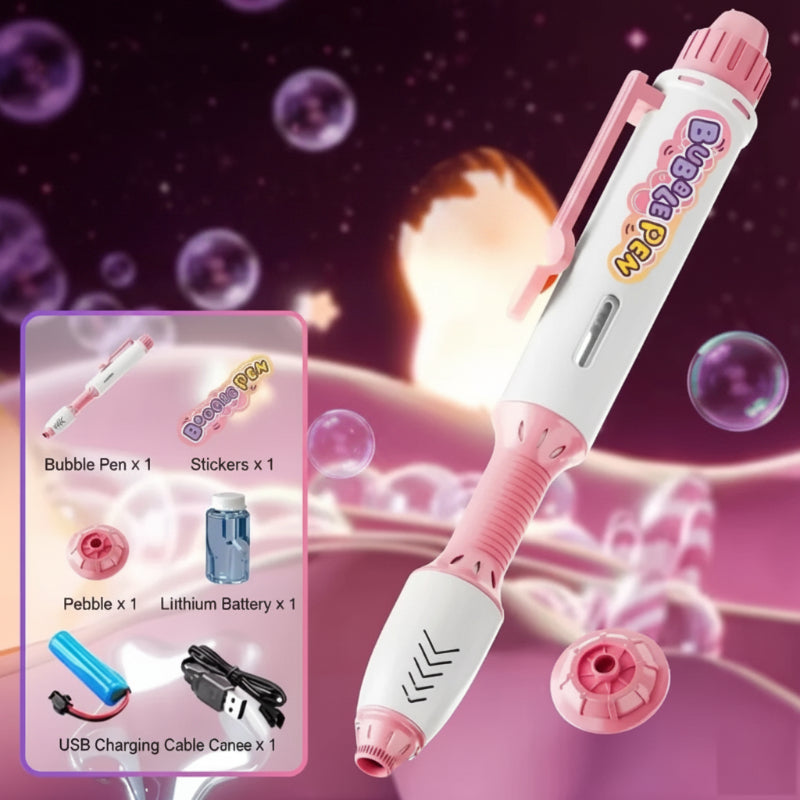 Fun Bubble Maker Pen – Ludique et éducatif – Stylo à bulles