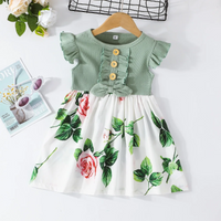 Thumbnail for Garden Dress – Été & Fraîcheur – Robe à fleurs pour filles