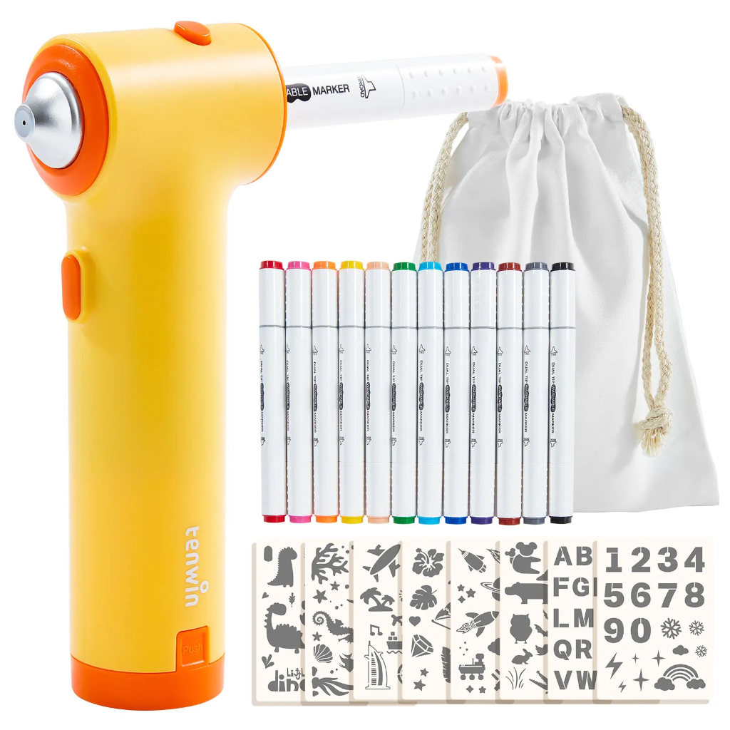 PaintBuddy – Créativité et éducation – Kit d'aérographie portable