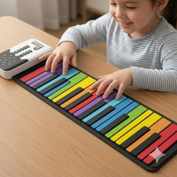 Thumbnail for Roll-up Piano Keyboard – Créatif et éducatif – Piano pliable