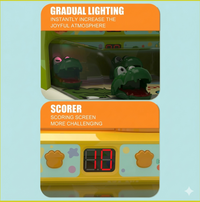 Thumbnail for Crocodile Pinball Game – Interactif et ludique – Jeu d'arcade Crocodile