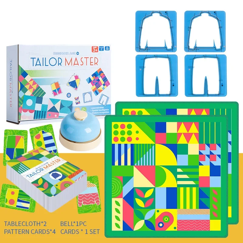 PatternMaster – Éducatif et stratégique – Jeu d'association des couleurs et des formes