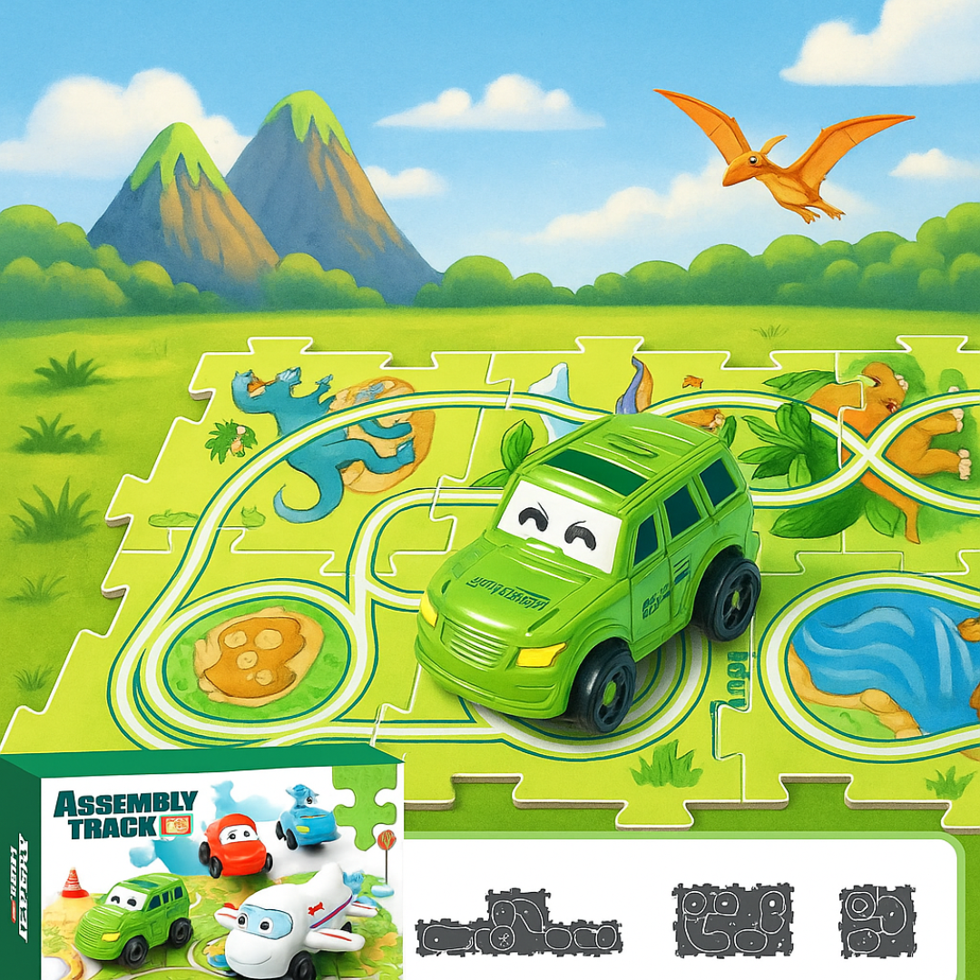 Car Track™ - Construire et jouer - Jouet Train
