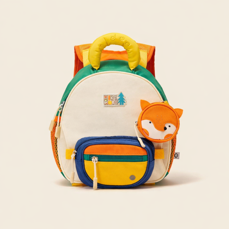 KidPack – Léger et confortable – Sac d'école léger avec porte-bouteille