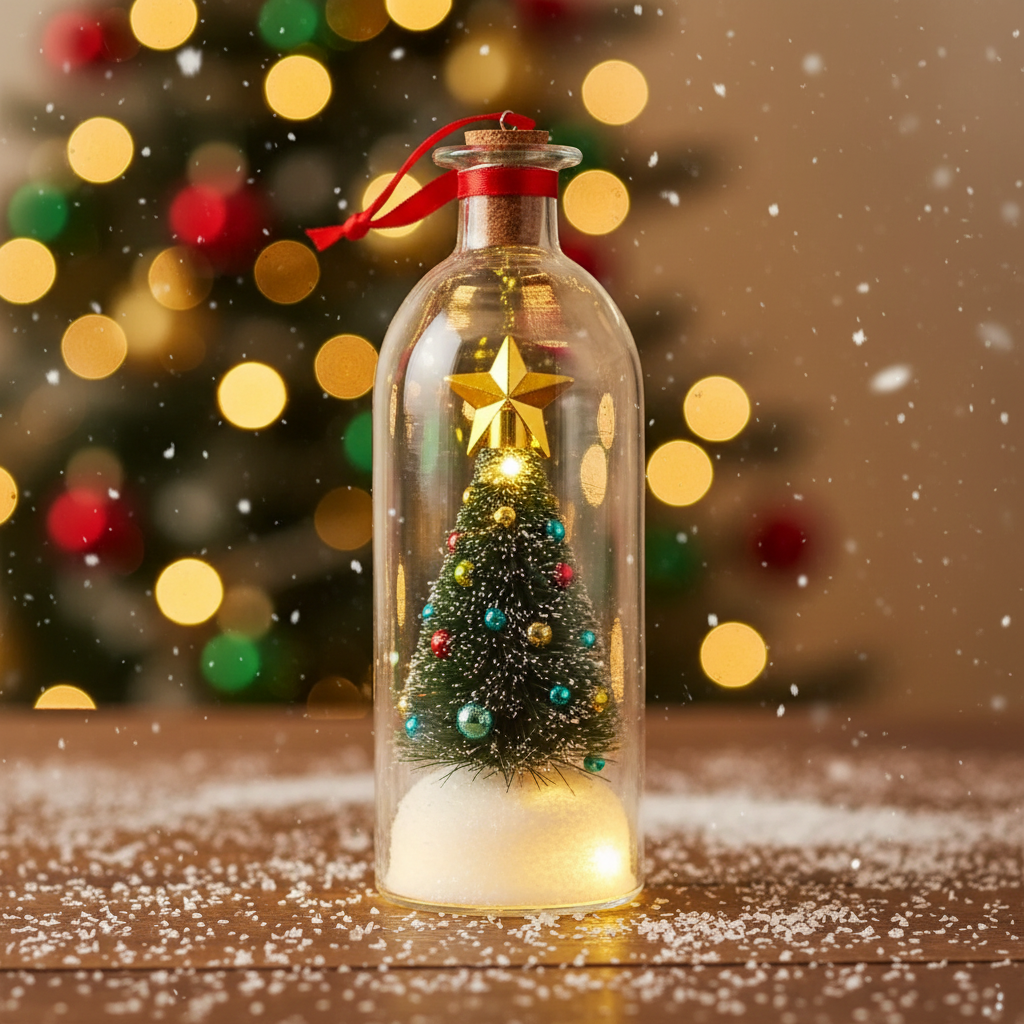 MagicBottle – Christmas & Keepsake – Bouteille avec message de Noël