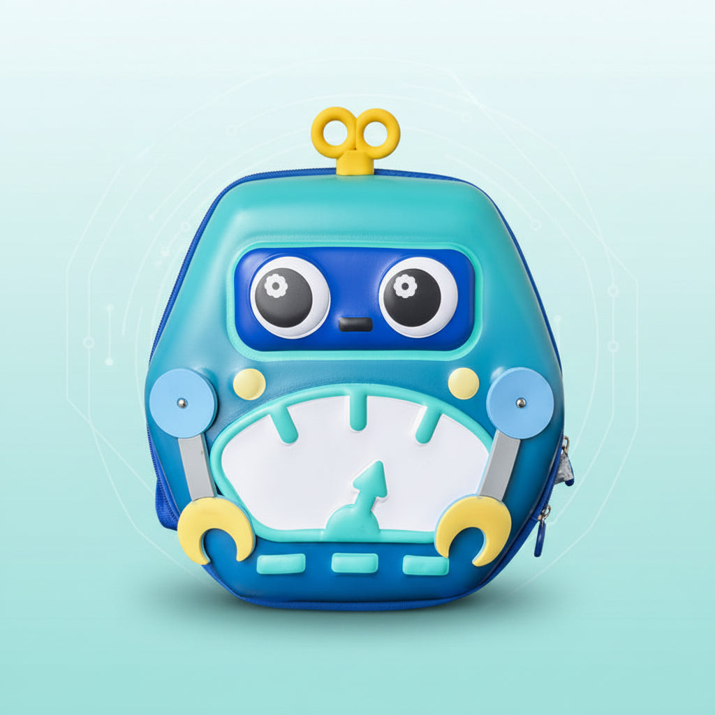 MiniBot – Tendance et pratique – Sac à dos pour enfant au motif robot